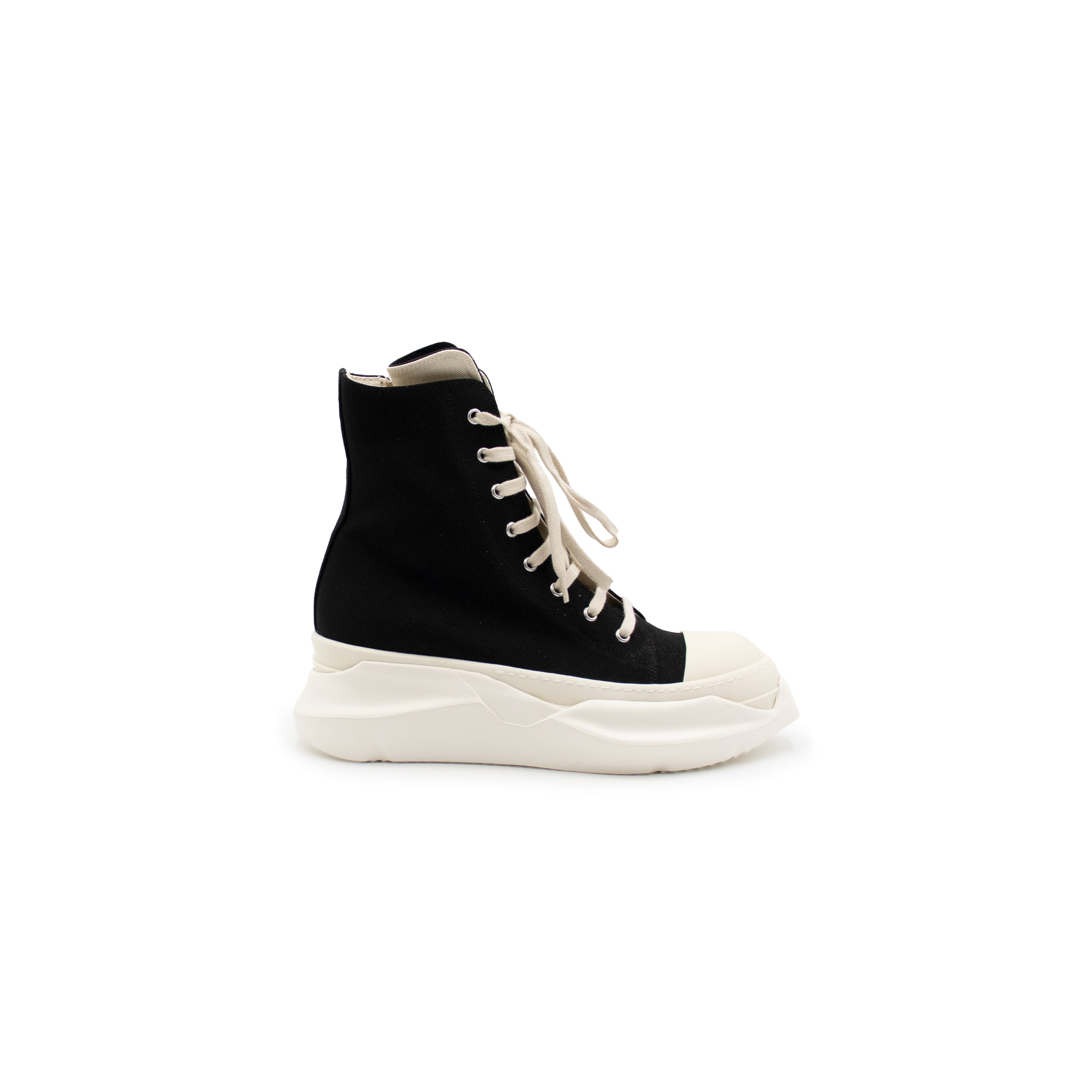 r1ck 0wens drkshdw drkshdw abstract hi sneaker in black du21s2840